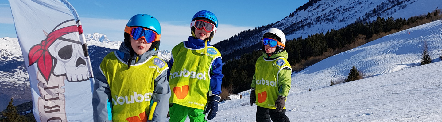 Cours de ski débutant enfants